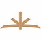 Ekena Millwork Alberta Smooth Timber Gable Bracket, Western Red Cedar, 84"W x 35"H x 1 1/2"D x 5 1/2"F, 10/12 Pitch GBW084X35X0206ALB00SWR - alternate 1
